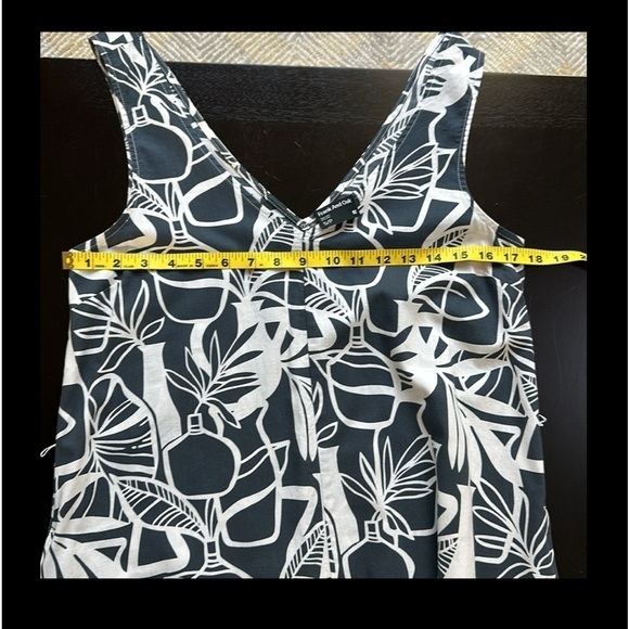 Frank and Oak The Organic Cotton Leaf Dress in Dark Grey Size Small - Picture 8 of 13